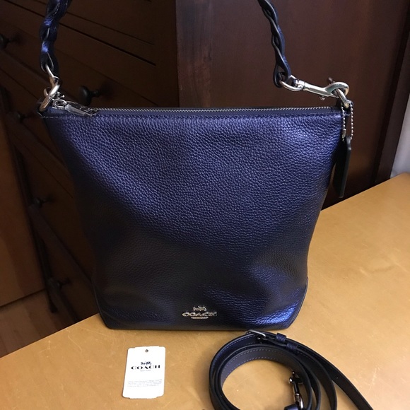 Coach Handbags - NWOT Coach Medium Leather Abby Duffle